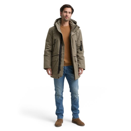 Tom Tailor Męska kurtka funkcjonalna Mężczyźni trzcinowy jednolity ze sklepu vangraaf w kategorii Kurtki męskie - zdjęcie 187482046