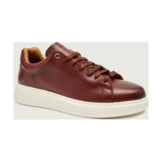 BOSS BLACK Skórzane sneakersy Bulton_Runn_buf ze sklepu Gomez Fashion Store w kategorii Buty sportowe męskie - zdjęcie 187482869