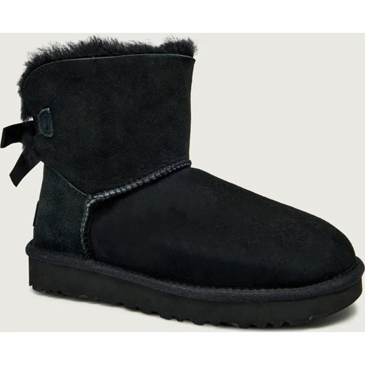 UGG Śniegowce MINI BAILEY BOW II | zamsz ze sklepu Gomez Fashion Store w kategorii Śniegowce damskie - zdjęcie 187482887