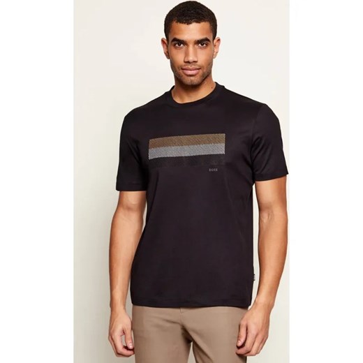 BOSS BLACK T-shirt C-Taut 10 | Regular Fit | mercerised ze sklepu Gomez Fashion Store w kategorii T-shirty męskie - zdjęcie 187482897