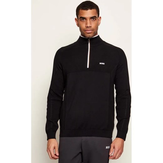 BOSS GREEN Sweter KN_GOC Hydro QZ | Regular Fit ze sklepu Gomez Fashion Store w kategorii Swetry męskie - zdjęcie 187482916