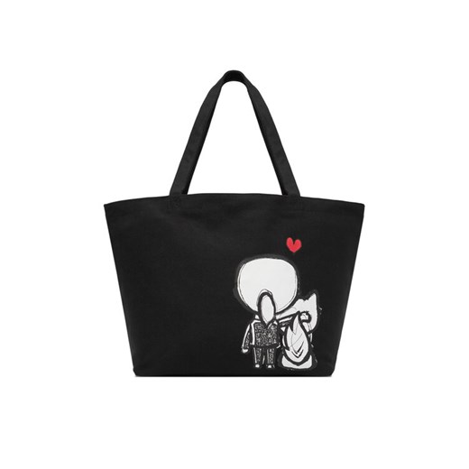 Torebka KARL LAGERFELD B1W50052 Czarny ze sklepu eobuwie.pl w kategorii Torby Shopper bag - zdjęcie 187483798