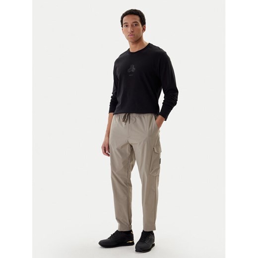 BOSS Spodnie materiałowe T_Urbanex-Cargolight 50508339 Zielony Tapered Fit ze sklepu MODIVO w kategorii Spodnie męskie - zdjęcie 187483815