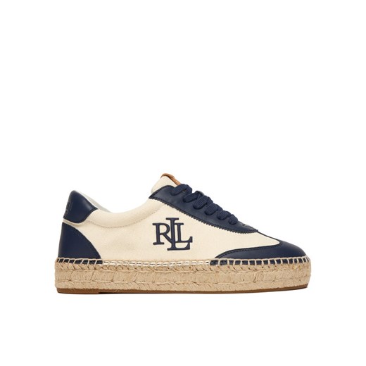 LAUREN RALPH LAUREN Espadryle 802P04428001 Biały ze sklepu MODIVO w kategorii Espadryle damskie - zdjęcie 187484255