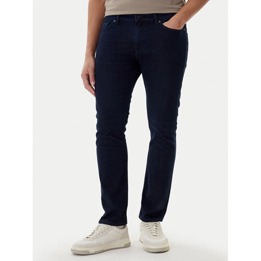 BOSS Jeansy Delaware 50471017 Granatowy Slim Fit ze sklepu MODIVO w kategorii Jeansy męskie - zdjęcie 187484818