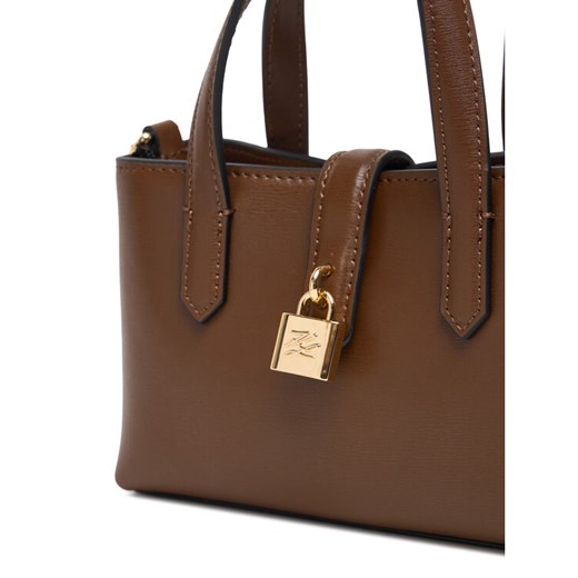 Torebka KARL LAGERFELD B1W32027 Brązowy ze sklepu eobuwie.pl w kategorii Torebki damskie - zdjęcie 187484895