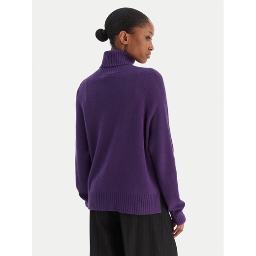 Liu Jo Golf MF5445 MS76L Fioletowy Regular Fit ze sklepu MODIVO w kategorii Swetry damskie - zdjęcie 187485616