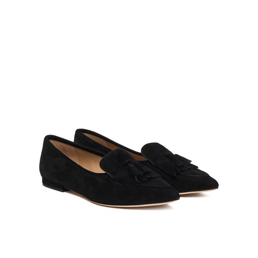 LAUREN RALPH LAUREN Baleriny 802P04175001 Czarny ze sklepu MODIVO w kategorii Balerinki - zdjęcie 187485918