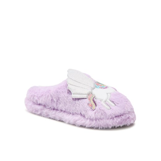 Kapcie Nelli Blu B12041A Fioletowy ze sklepu eobuwie.pl w kategorii Kapcie dziecięce - zdjęcie 187486147