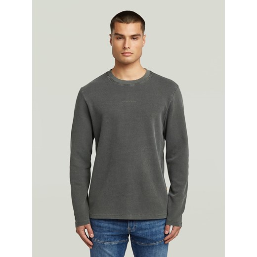 G-Star Sweter w kolorze ciemnoszarym ze sklepu Limango Polska w kategorii Swetry męskie - zdjęcie 187486655