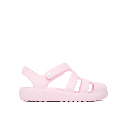 Sandały Crocs Classic Fisherman K 210625 Różowy ze sklepu eobuwie.pl w kategorii Sandały dziecięce - zdjęcie 187487295