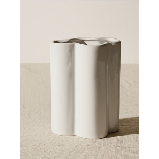 Sinsay - Wazon o nieregularnym kształcie - biały ze sklepu Sinsay w kategorii Wazony - zdjęcie 187487559