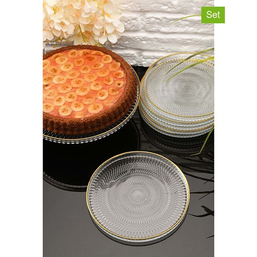 Hermia 7-częściowy zestaw w kolorze złotym ze sklepu Limango Polska w kategorii Naczynia - zdjęcie 187487919