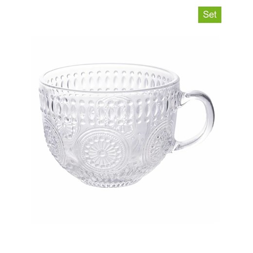 Villa d´Este Kubki jumbo (2 szt.) &quot;Imperial&quot; - 440 ml ze sklepu Limango Polska w kategorii Naczynia - zdjęcie 187487976