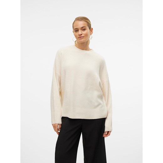Vero Moda Sweter w kolorze kremowym ze sklepu Limango Polska w kategorii Swetry damskie - zdjęcie 187488278