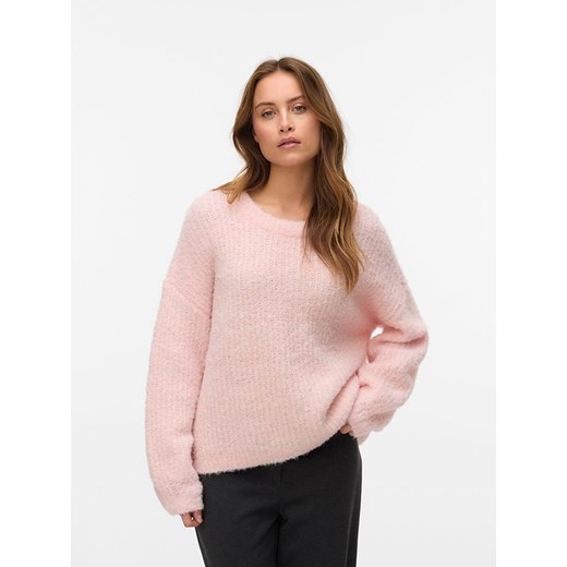 Vero Moda Sweter w kolorze jasnoróżowym ze sklepu Limango Polska w kategorii Swetry damskie - zdjęcie 187488416