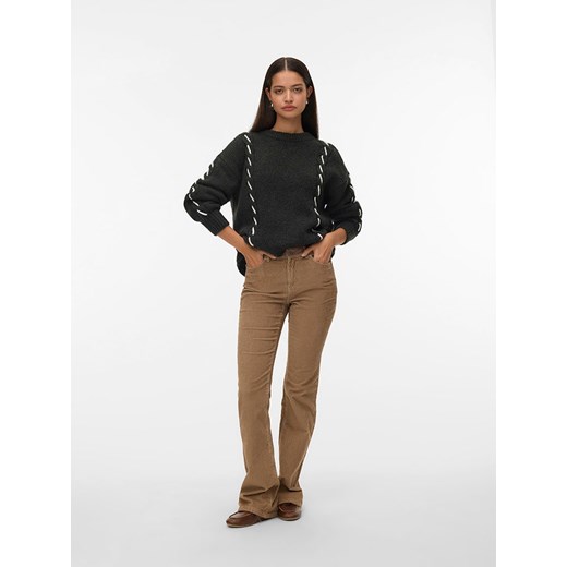 Vero Moda Sweter w kolorze khaki ze sklepu Limango Polska w kategorii Swetry damskie - zdjęcie 187488606