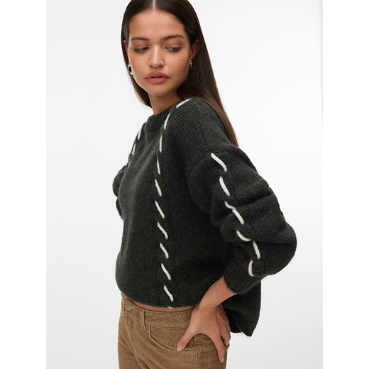 Vero Moda Sweter w kolorze khaki Vero Moda L okazyjna cena Limango Polska