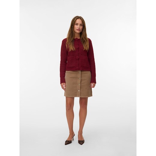 Vero Moda Spódnica sztruksowa w kolorze beżowym ze sklepu Limango Polska w kategorii Spódnice - zdjęcie 187488886