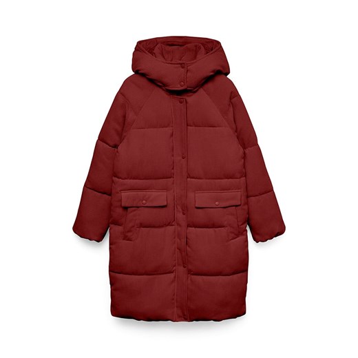 Vero Moda Płaszcz pikowany w kolorze bordowym ze sklepu Limango Polska w kategorii Kurtki damskie - zdjęcie 187488927
