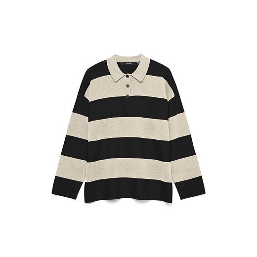 Vero Moda Sweter w kolorze beżowo-czarnym ze sklepu Limango Polska w kategorii Swetry damskie - zdjęcie 187488928