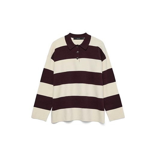 Vero Moda Sweter w kolorze kremowo-brązowym ze sklepu Limango Polska w kategorii Swetry damskie - zdjęcie 187488929