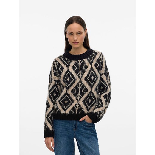 Vero Moda Sweter w kolorze czarnym ze sklepu Limango Polska w kategorii Swetry damskie - zdjęcie 187489037