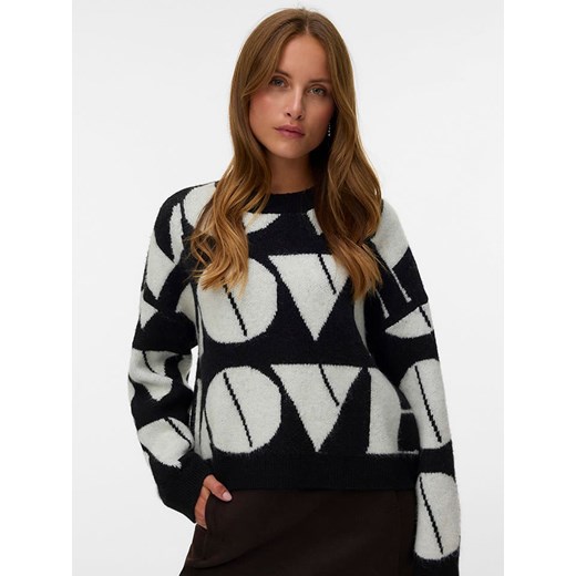 Vero Moda Sweter w kolorze czarnym ze sklepu Limango Polska w kategorii Swetry damskie - zdjęcie 187489068