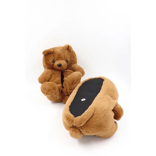 Confly Kapcie w kolorze jasnobrązowym ze sklepu Limango Polska w kategorii Kapcie damskie - zdjęcie 187489119