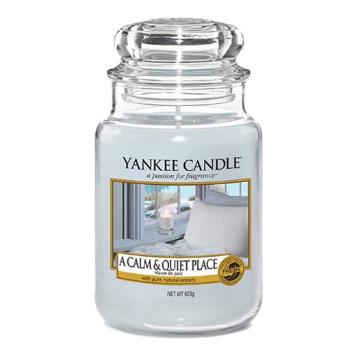 Yankee Candle Duża świeca zapachowa - A Calm &amp; Quiet Place - 623 g ze sklepu Limango Polska w kategorii Świece i dyfuzory - zdjęcie 187489159