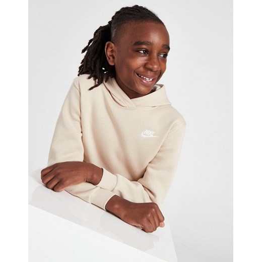 NIKE BLUZA Z KAPTUREM K NSW CLUB FLC HDY BOY ze sklepu JD Sports  w kategorii Bluzy chłopięce - zdjęcie 187489388