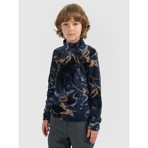 Chłopięca bielizna polarowa (góra) 4F 4FJRAW25UFLEM073 - multikolor ze sklepu Sportstylestory.com w kategorii Bielizna termoaktywna - zdjęcie 187490179