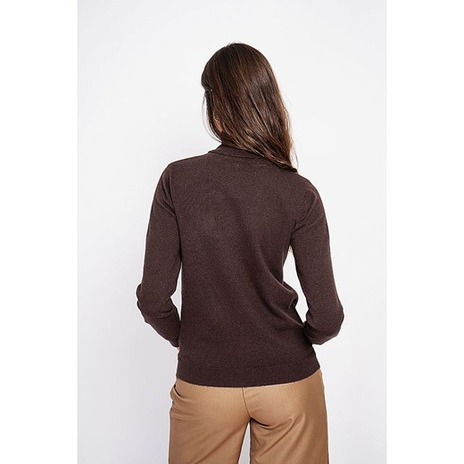 ASSUILI Golf w kolorze ciemnobrązowym 38 promocyjna cena Limango Polska