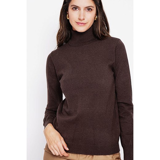 ASSUILI Golf w kolorze ciemnobrązowym 36 wyprzedaż Limango Polska