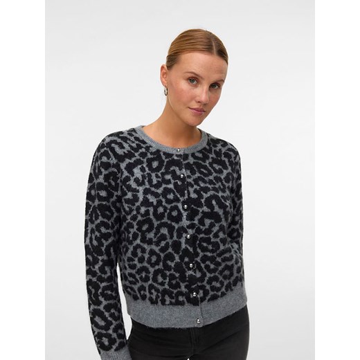 Vero Moda Kardigan w kolorze szaro-czarnym Vero Moda M okazyjna cena Limango Polska