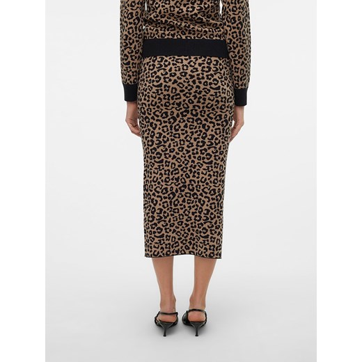 Vero Moda Spódnica dzianinowa w kolorze beżowym Vero Moda XS promocyjna cena Limango Polska