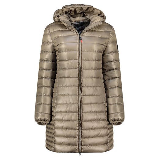 Geographical Norway Płaszcz pikowany &quot;Annecy&quot; w kolorze szarobrązowym ze sklepu Limango Polska w kategorii Kurtki damskie - zdjęcie 187491036