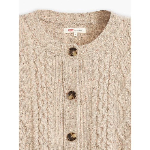 Levi&apos;s Kardigan w kolorze beżowym L wyprzedaż Limango Polska