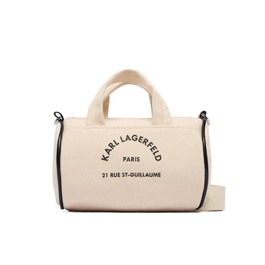 Torebka KARL LAGERFELD B1W50018 Beżowy ze sklepu eobuwie.pl w kategorii Torby Shopper bag - zdjęcie 187491458