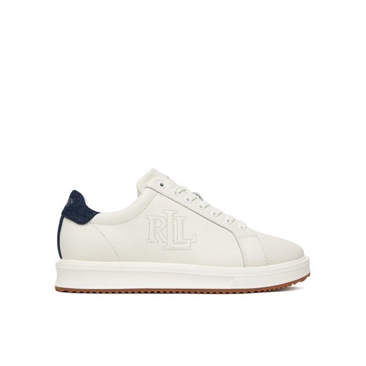 LAUREN RALPH LAUREN Sneakersy 802P04425001 Biały ze sklepu MODIVO w kategorii Buty sportowe damskie - zdjęcie 187491588