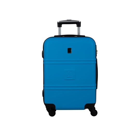niebieska walizka kabinowa Art Class Collection 55 cm ze sklepu Słoń Torbalski w kategorii Walizki - zdjęcie 187491637