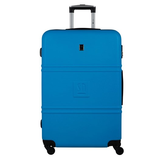 niebieska walizka duża  Art Class Collection 75 cm ze sklepu Słoń Torbalski w kategorii Walizki - zdjęcie 187491639