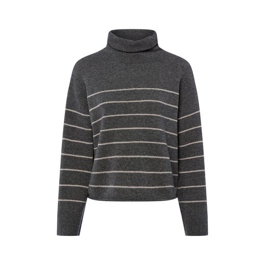 Marc O'Polo Wełniany sweter damski Kobiety antracytowy w paski ze sklepu vangraaf w kategorii Swetry damskie - zdjęcie 187491676