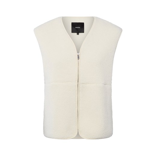 Someday Damska kamizelka z pluszowego futra - Uliv Kobiety Sztuczne włókno écru jednolity ze sklepu vangraaf w kategorii Kamizelki damskie - zdjęcie 187491688