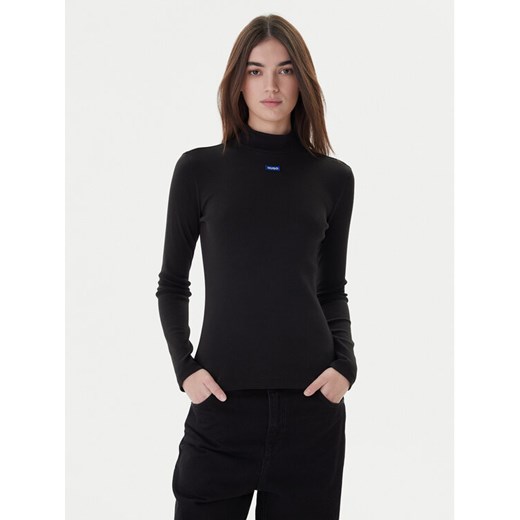 Hugo Golf 50525318 Czarny Regular Fit ze sklepu MODIVO w kategorii Bluzki damskie - zdjęcie 187492077