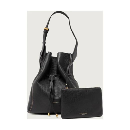 GIANNI CHIARINI Skórzana torebka na ramię + saszetka SIENNA ze sklepu Gomez Fashion Store w kategorii Torebki worki - zdjęcie 187492279