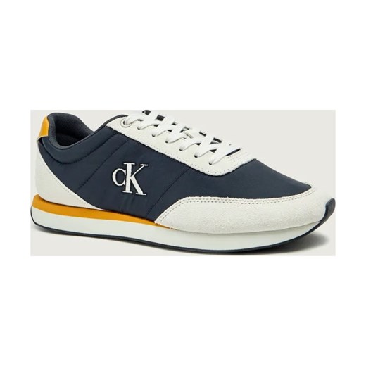 Calvin Klein Sneakersy RETRO | zamsz ze sklepu Gomez Fashion Store w kategorii Buty sportowe męskie - zdjęcie 187492286