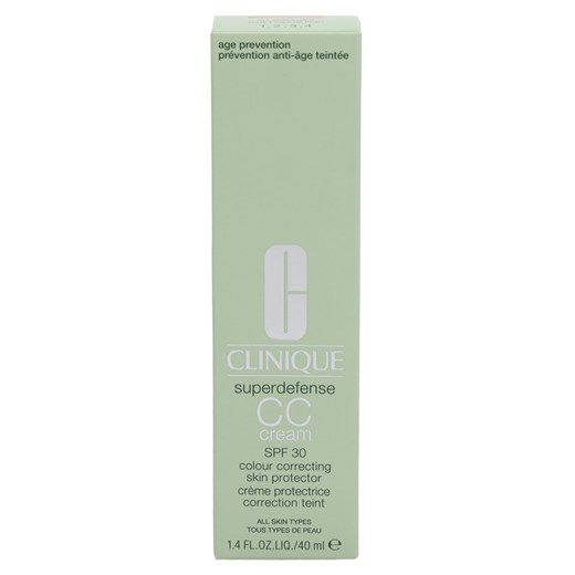 Clinique Krem CC &quot;Superdefense - Medium&quot; - SPF 30 - 40 ml Clinique onesize okazja Limango Polska