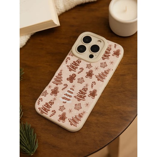 Sinsay - Etui na iPhone 14, 15, 15 pro, 16 pro z motywem świątecznym - Sinsay M Sinsay