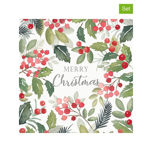 ppd Serwetki (40 szt.) &quot;Merry Berries&quot; ze wzorem ze sklepu Limango Polska w kategorii Akcesoria kuchenne - zdjęcie 187493885